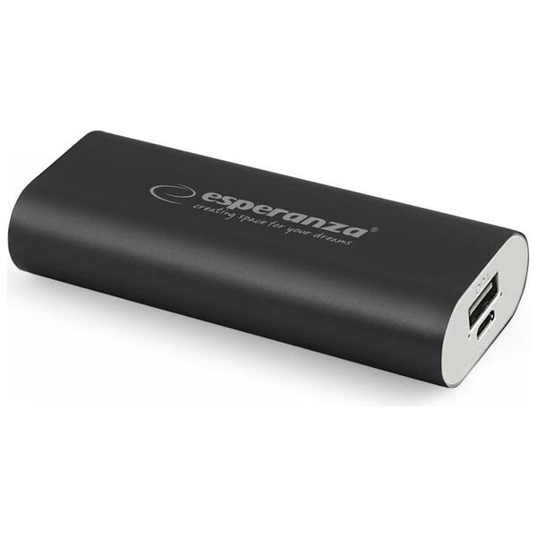 Powerbank Esperanza Hadron 4400mAh Czarny