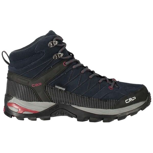 Buty trekkingowe męskie CMP Rigel Mid Trekking Shoe Wp Asphalt/Syrah r. 44 (3Q12947-62BN)