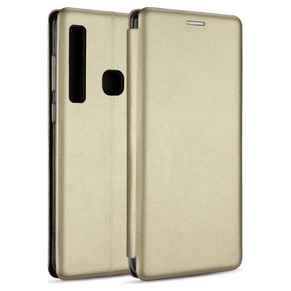 Etui Book Magnetic iPhone Xs złoty/gold