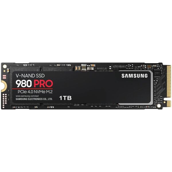 Dysk SSD Samsung 980 PRO 1TB M.2 2280 PCI-E x4 Gen4 NVMe (MZ-V8P1T0BW)