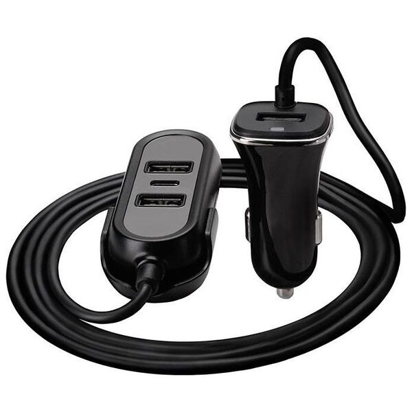 Ładowarka Tracer Multicharge 3x USB-A 1x USB-C 7.2 A  (TRAADA46351)