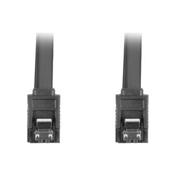 Lanberg SATA - SATA, 0.3m, Czarny (CA-SASA-14CU-0030-BK)