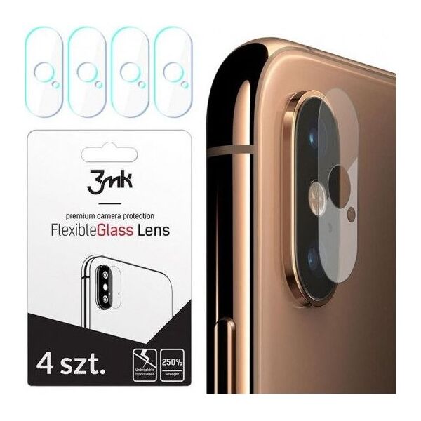 3MK SZKŁO HYBRYDOWE 3MK FG CAMERA LENS IPHONE XS MAX