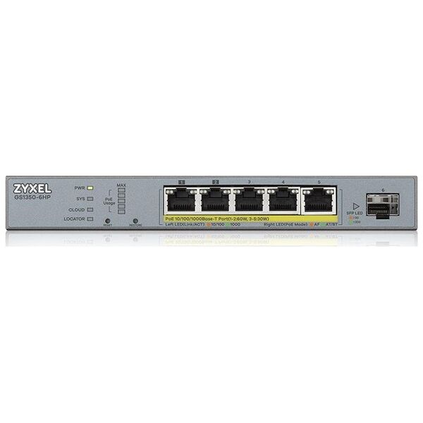 Switch ZyXEL GS1350 (GS1350-6HP-EU0101F)