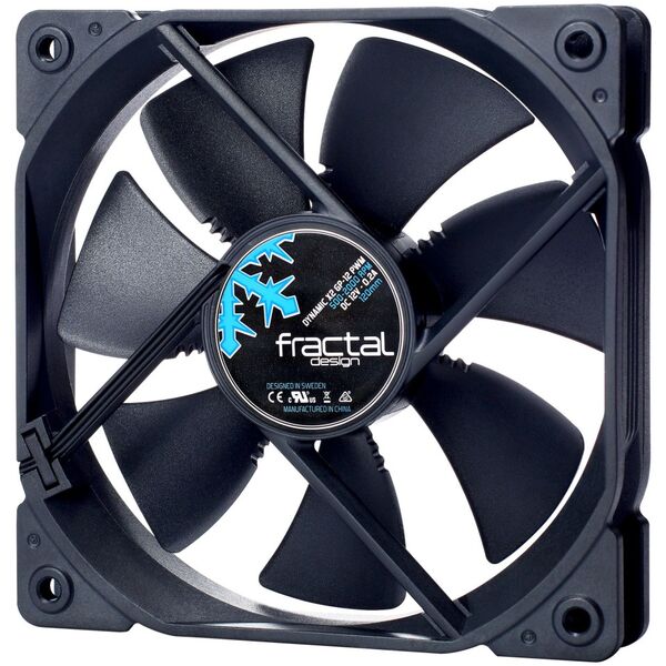 Wentylator Fractal Design Dynamic X2 GP-12 PWM Czarny (FD-FAN-DYN-X2-GP12-PWM-BK)