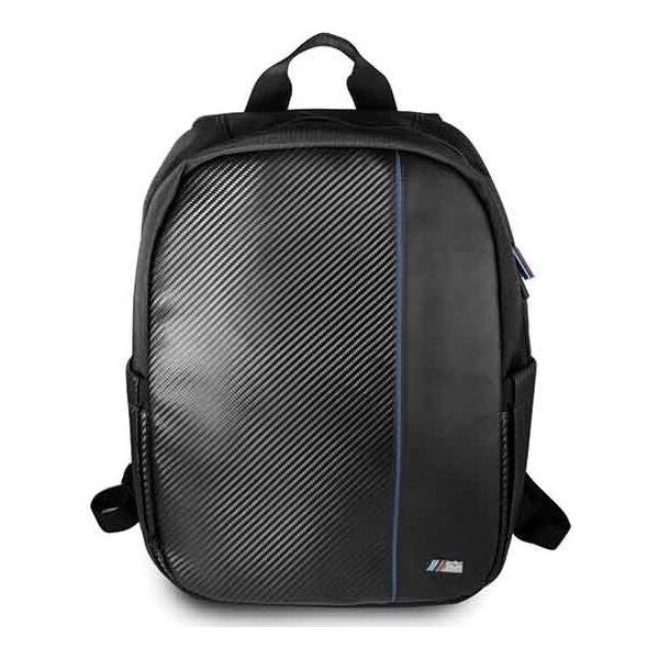 BMW Plecak BMW BMBPCO15CAPNBK 15" czarny/black Carbon Navy Stripe