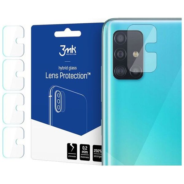 3MK SZKŁO HYBRYDOWE 3MK LENS PROTECTION GALAXY A71