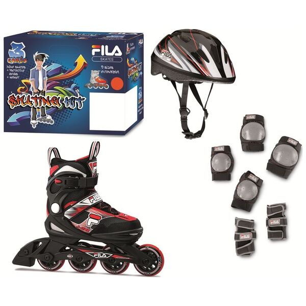 Rolki Fila regulowane czarne r. 31 32