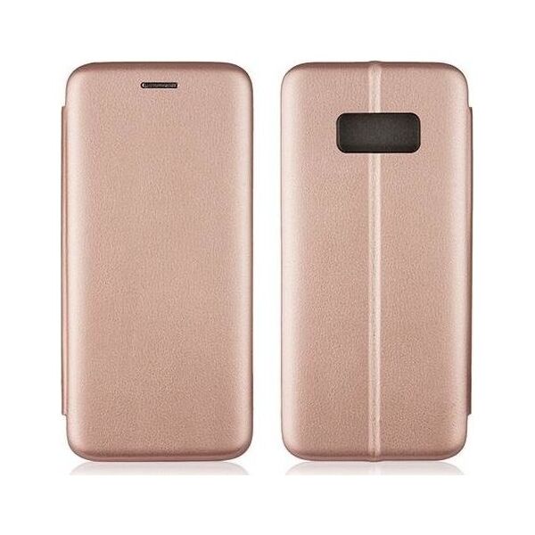 Etui Book Magnetic Samsung S20 G980 różowo-złoty/rosegold