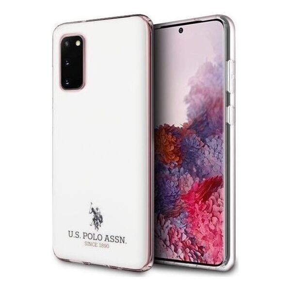 U.S. Polo Assn US Polo USHCS62TPUWH S20 G980 biały /white Shiny