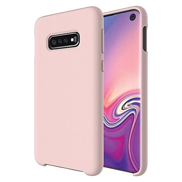 Etui Silicone Samsung S20 Ultra G988 różowo-złoty/rose gold