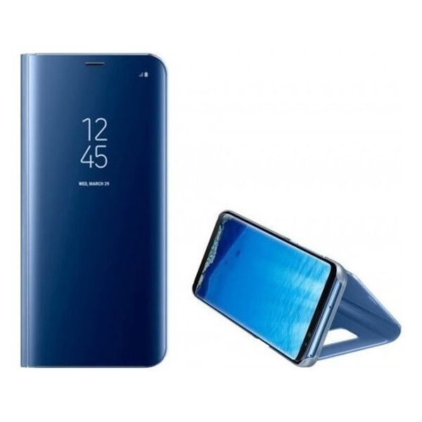 Etui Clear View Samsung S20 Ultra G988 niebieski/blue