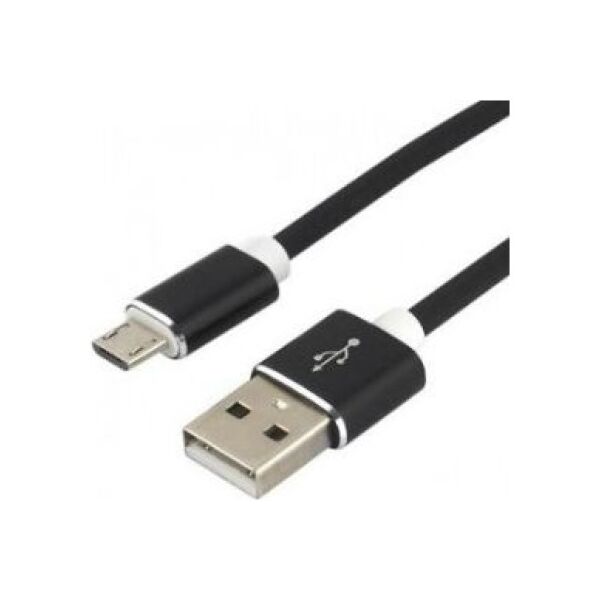 Kabel USB EverActive USB-A - microUSB 1.5 m Czarny (CBS-1.5MB)