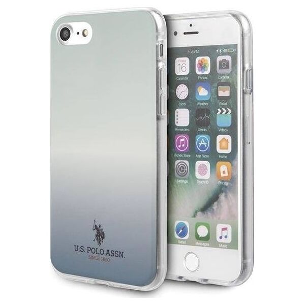 U.S. Polo Assn US Polo USHCI8TRDGLB iPhone 7/8/SE 2020 niebieski/blue Gradient Pattern Collection