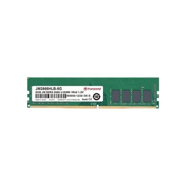Pamięć Transcend JetRam, DDR4, 8 GB, 2666MHz, CL19 (JM2666HLG-8G)