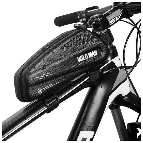 WildMan Etui/sakwa na ramę roweru WILDMAN EX uchwyt rowerowy czarna/black