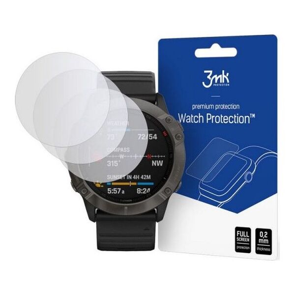 3MK SZKŁO HYBRYDOWE 3MK WATCH PROTECTION GARMIN FENIX 6X/6X PRO (5903108292245) - 5903108292245