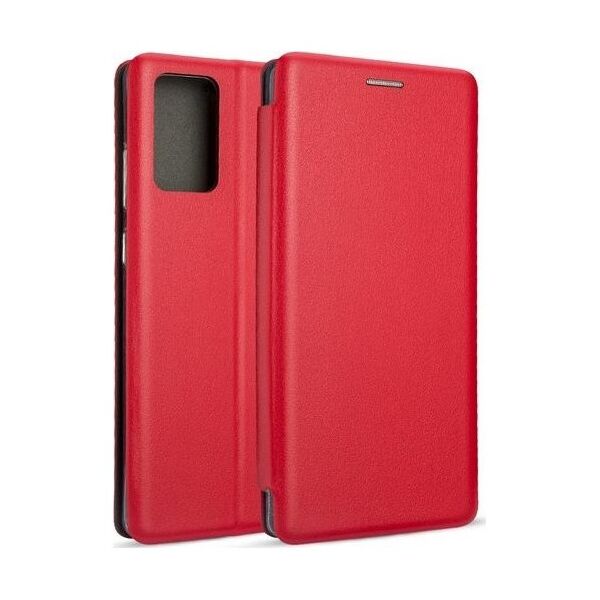 Etui Book Magnetic Samsung Note 20 N980 czerwony/red