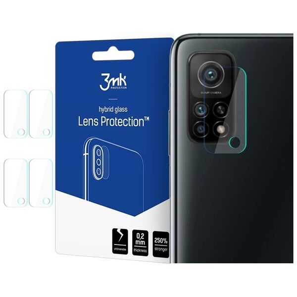 3MK SZKŁO HYBRYDOWE 3MK LENS PROTECTION XIAOMI MI 10T/10T PRO