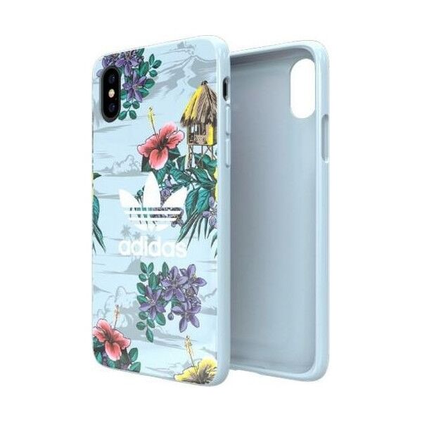Adidas Adidas OR SnapCase Floral iPhone X/Xs szary/grey CJ8322
