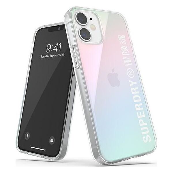 Superdry SuperDry Snap iPhone 12 mini Clear Case Gradient 42598