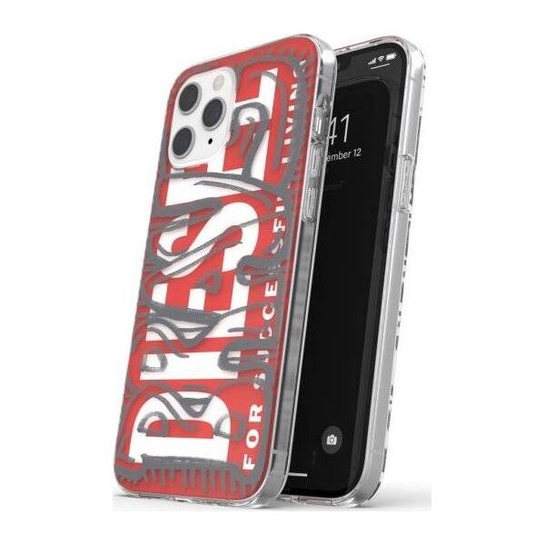 Diesel Diesel Snap Case Clear AOP FW20