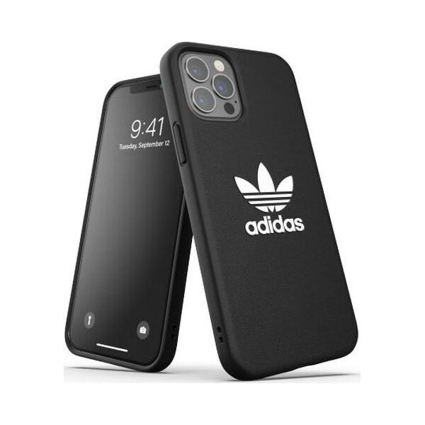 Adidas Adidas OR Moulded Case BASIC iPhone 12/ 12 Pro czarno biały 42215