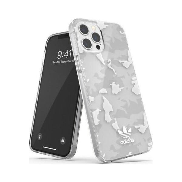 Adidas Adidas OR SnapCase Camo iPhone 12 Pro Ma x przezroczysty/biały 43706