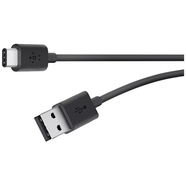 Kabel USB Belkin USB-A - USB-C 3 m Czarny (CAB001bt3MBK)