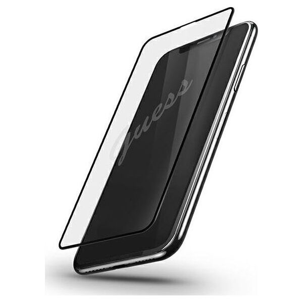Guess Guess szkło hartowane iPhone 12 Pro Max 6,7" Vintage Magic Logo / GUSPP12LSLTR