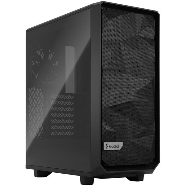 Obudowa Fractal Design Meshify 2 Compact TG Light Tint Czarna (FD-C-MES2C-03)