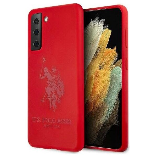 US POLO US Polo USHCS21MSLHRTRE S21+ G996 czerwony/red Silicone On Tone