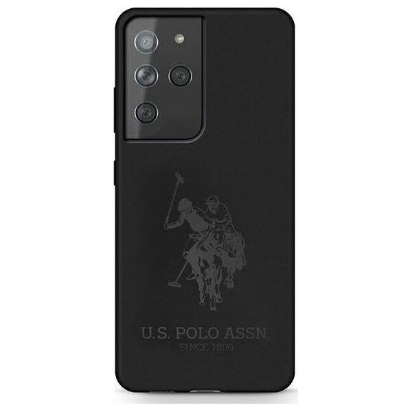 US POLO US Polo USHCS21LSLHRTBK S21 Ultra G998 czarny/black Silicone On Tone