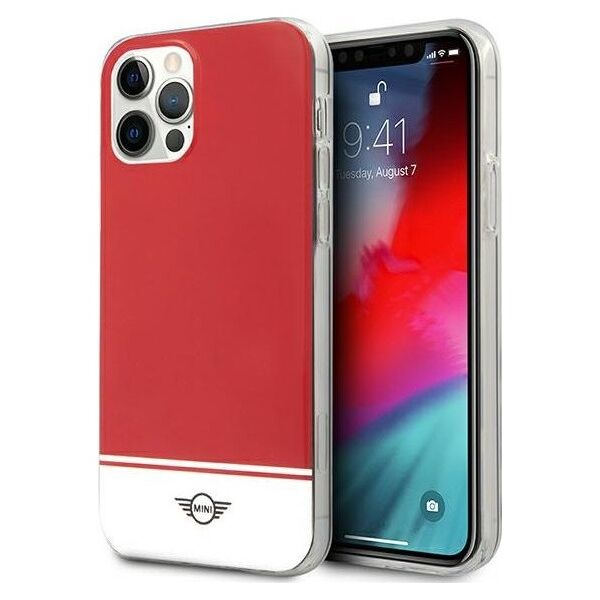 Mini Mini MIHCP12LPCUBIRE iPhone 12 Pro Max 6,7" czerwony/red hard case Stripe Collection