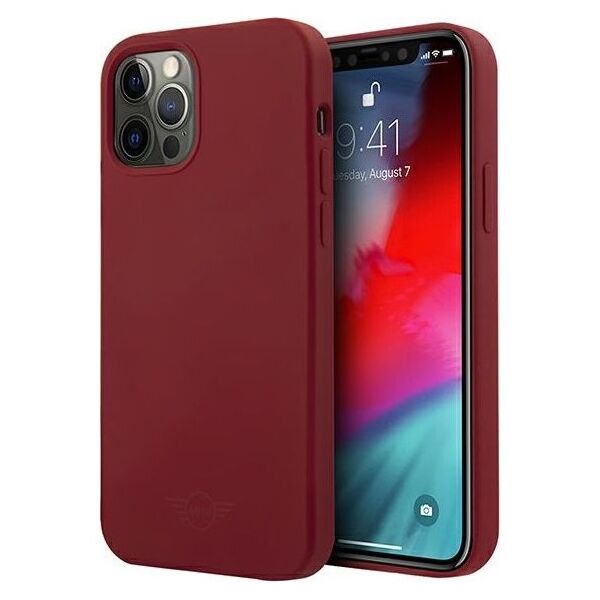 Mini Mini MIHCP12LSLTRE iPhone 12 Pro Max 6,7" czerwony/red hard case Silicone Tone On Tone