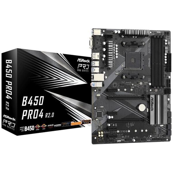 Płyta główna ASRock B450 PRO4 R2.0
