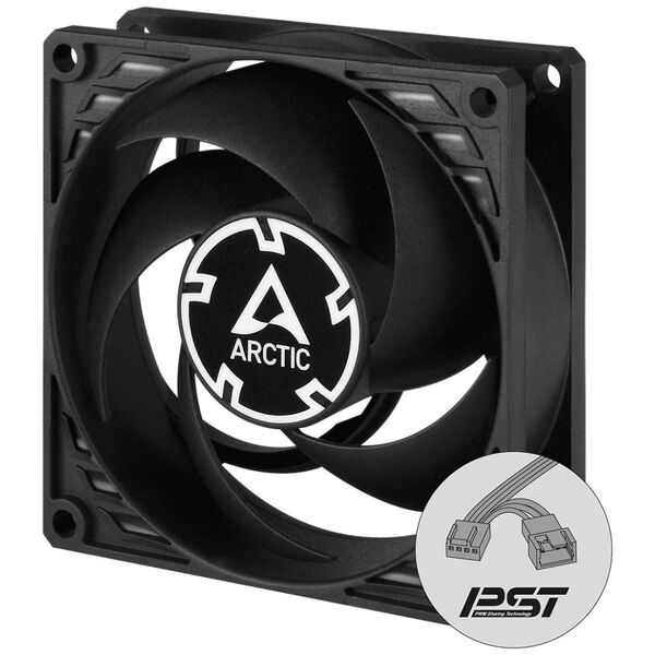 Wentylator Arctic P8 PWM PST Czarny (ACFAN00150A)