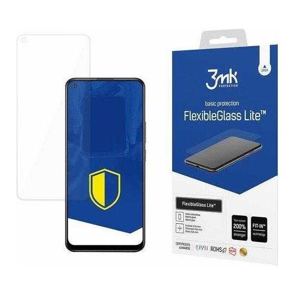 3MK Szkło hybrydowe 3MK FlexibleGlass Lite Realme 8 5G
