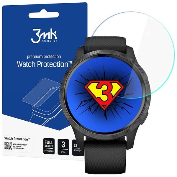 3MK Folia ochronna na ekran x3 3mk Watch Protection do Garmin Venu 2