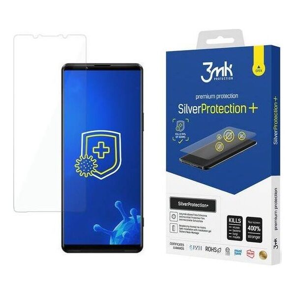 3MK Antymikrobowa folia ochronna 3MK Silver Protect+ Sony Xperia 1 III 5G