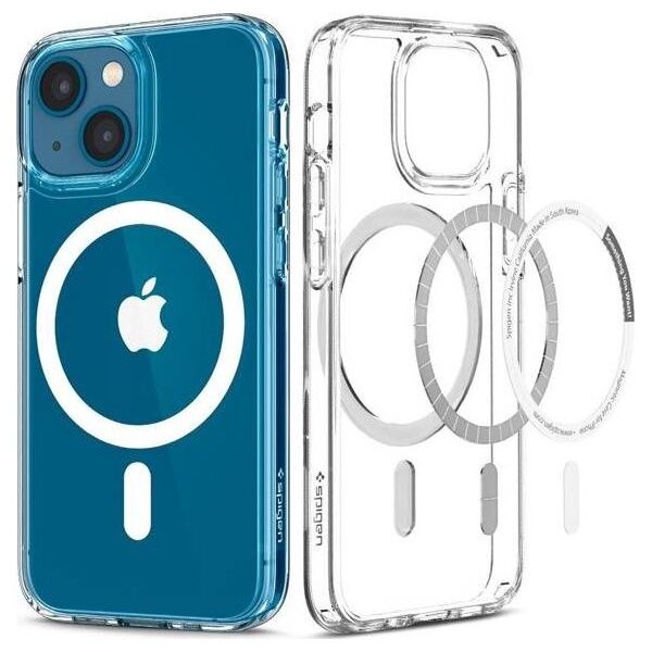 Spigen Etui Spigen Ultra Hybrid Mag MagSafe Apple iPhone 13 White