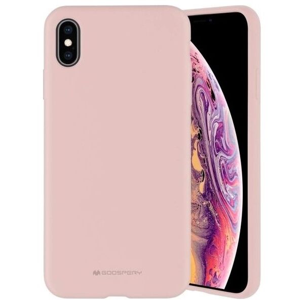 Mercury Silicone do iPhone 13 Pro Max różowo-piaskowy/pink sand