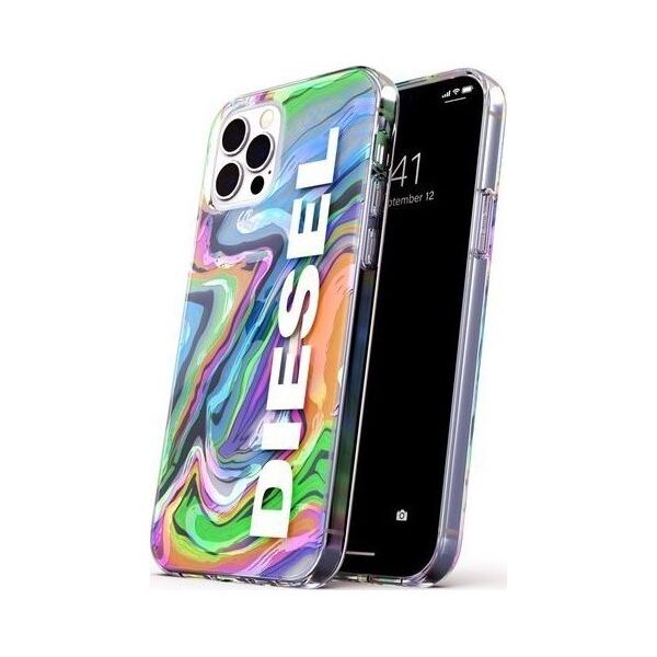 Diesel DIESEL CLEAR CASE DIGITAL HOLOGRAPHIC AOP IPHONE 12 / 12 PRO standard