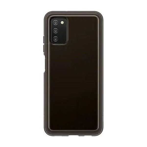 Samsung Etui Samsung Galaxy A03s EF-QA038TB Soft Clear Cover czarny/black