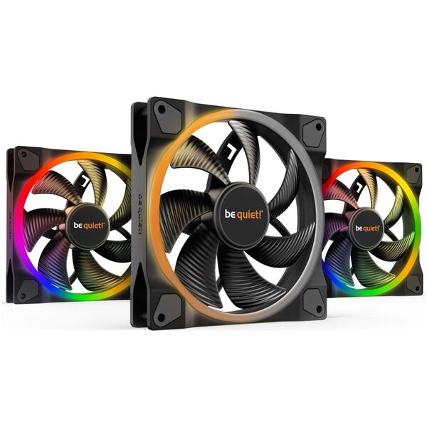 Wentylator be quiet! Light Wings 140mm PWM 3-pack (BL078)