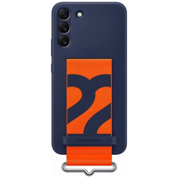 Samsung Samsung EF-GS906TNEGWW Silicone Cover with Strap Galaxy S22+ Navy