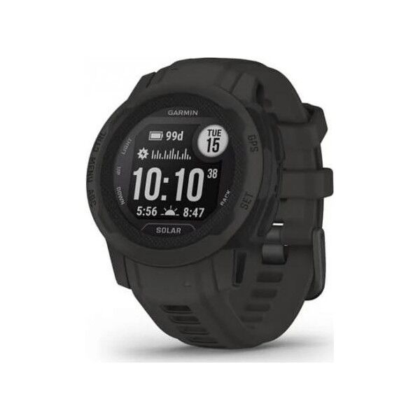 Zegarek sportowy Garmin Instinct 2S Solar Czarny  (010-02564-00)