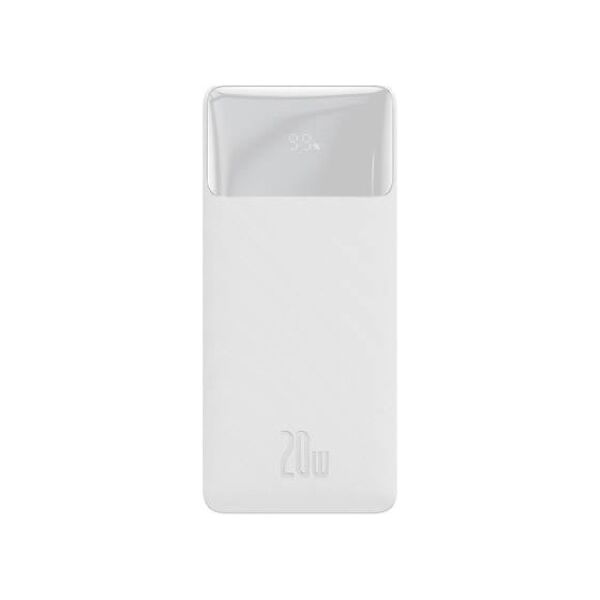 Powerbank Baseus Bipow Digital Display 20W 30000mAh Biały