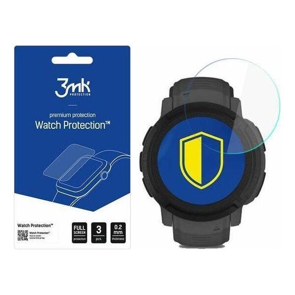 3MK 3MK FlexibleGlass Garmin Instinct 2 Watch Szkło Hybrydowe