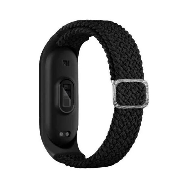 Beline Beline pasek Mi Band 5/6 Textile czarny/black